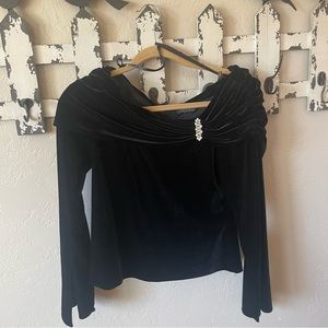 Get glam for New Year’s Eve! Velvet Medium top
